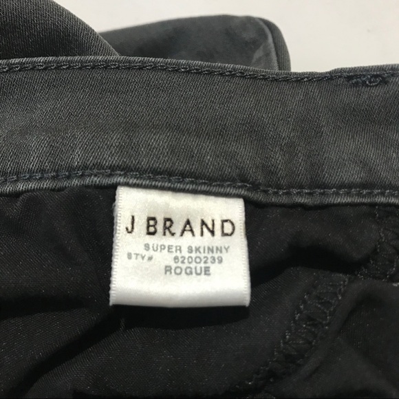 J Brand Jeans Mid-Rise Super Skinny Jeans, Rogue size 27 - Picture 4 of 7